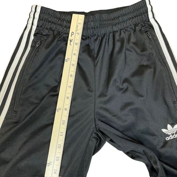Adidas Primeblue 3 Stripe Track Pants Black with White Zip Leg Pocket Women's XS - Picture 5 of 15